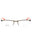 08HT 00 - MATTE GREY BLUE / Clear Lens