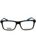 00N2 00 - Matte Black Blue / clear demo lens