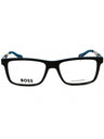 00N2 00 - Matte Black Blue / clear demo lens