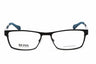 00MB 00 - Matte Black Blue / clear demo lens