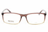 0NUX 00 - BROWN GREY/Clear demo lens