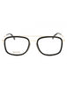 02M2 00 - BLACK GOLD/Clear demo lens