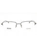 0R81 00 - Matte Ruthenium/Clear demo lens