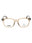 009Q 00 - BROWN/Clear demo lens