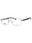 0R81 00 - MT RUTHENIUM/Clear demo lens