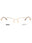 0AOZ 00 - Matte Gold / Clear Lens