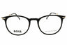 02M2 00 - BLK GOLD B/Clear demo lens