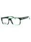 06AK 00 - GREEN HORN/Clear demo lens