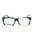 06AK 00 - GREEN HORN/Clear demo lens