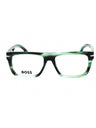 06AK 00 - GREEN HORN/Clear demo lens