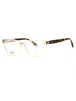 0XNZ 00 - BEIGE HAVANA / Clear demo lens