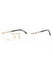 0RHL 00 - Gold/Clear demo lens