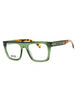 0XGW 00 - GREEN HAVANA / Clear demo lens