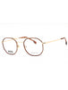 00NR 00 - Gold Brown Havana/Clear demo lens