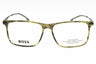 0XYG 00 - RUTHENIUM GREEN HORN/Clear demo lens