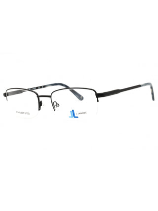 J. Landon JL1001  Metal Rectangular Men's Eyeglasses