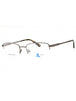 008 - shiny gunmetal/clear demo lens