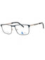 091 - matte blue/clear demo lens