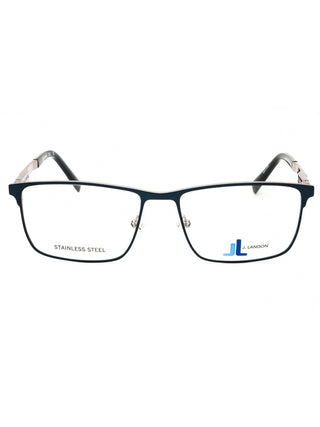 J. Landon JL1009  Metal Rectangular Men's Eyeglasses