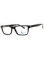 001 - shiny black/clear demo lens