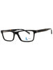 001 - shiny black/clear demo lens