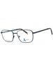 091 - matte blue/clear demo lens