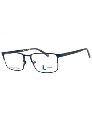 J. Landon JL1015  Metal Rectangular Men's Eyeglasses