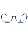 091 - matte blue/clear demo lens