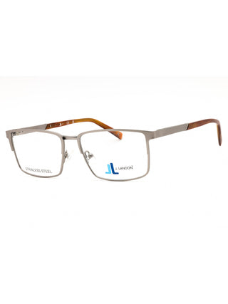 J. Landon JL1015  Metal Rectangular Men's Eyeglasses