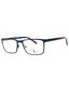 091 - matte blue/clear demo lens