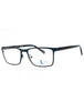 091 - matte blue/clear demo lens