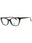 001 - shiny black/clear demo lens