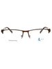 049 - matte dark brown/clear demo lens