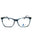 090 - shiny blue/clear demo lens
