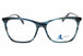 090 - shiny blue/clear demo lens
