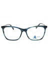 090 - shiny blue/clear demo lens