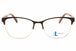 049 - matte dark brown/clear demo lens