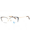 091 - matte blue/clear demo lens