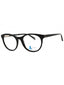 001 - shiny black/clear demo lens