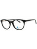 001 - shiny black/clear demo lens