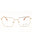 3013 - Pale gold/Clear demo lens
