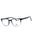 414 - NAVY GRADIENT/clear demo lens
