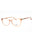 0BLU - Blush / Clear Lens