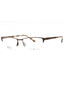 210 - BROWN/Clear demo lens