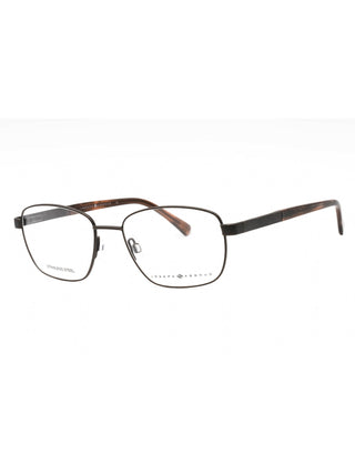 Joseph Abboud JA4094 eyeglasses featuring a sleek, rectangular dark metal frame with comfortable temple tips.