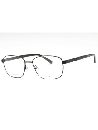 Joseph Abboud JA4094 eyeglasses featuring a sleek, rectangular black metal frame with comfortable temple tips.