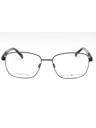 Joseph Abboud JA4094 eyeglasses featuring a sleek, rectangular dark metal frame with comfortable temple tips.