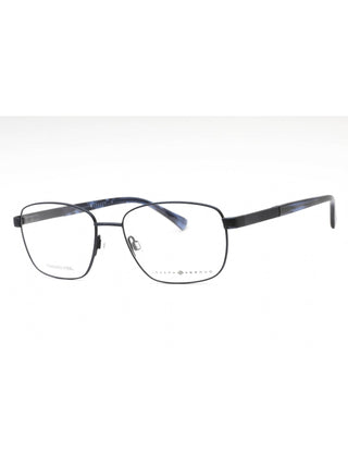 Joseph Abboud JA4094 eyeglasses featuring a sleek, rectangular black acetate frame with a polished finish.