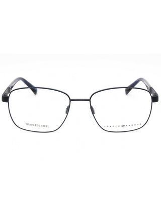 Joseph Abboud JA4094 eyeglasses featuring a sleek, rectangular black metal frame with comfortable temple tips.
