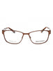 04IN 00 - MATTE BROWN / clear demo lens
